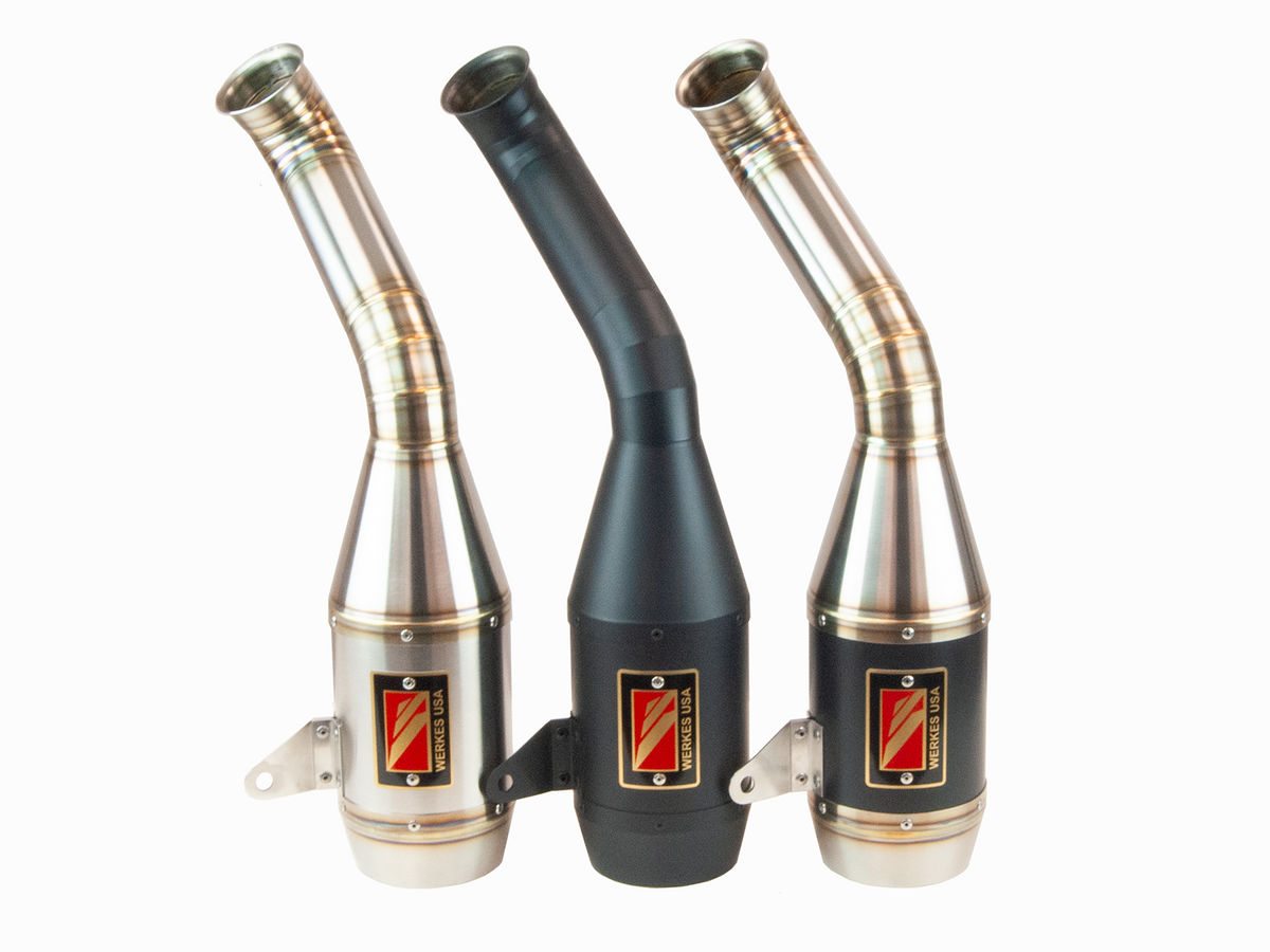 Competition　werkes スヴァルトピレン用 Husqvarna Vitpilen Svartvilen 701 Slip-on Exhaust