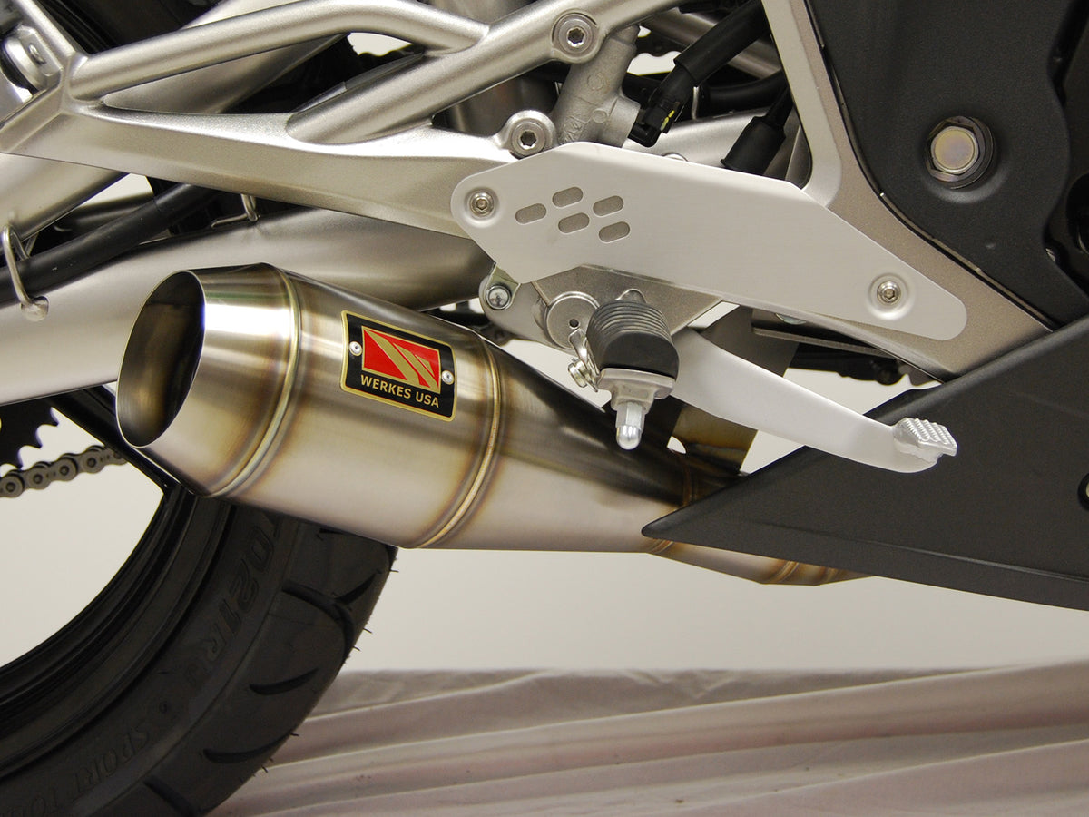 Kawasaki Ninja 650R ER6n Slip On Exhaust Kawasaki GP Exhaust Competition Werkes