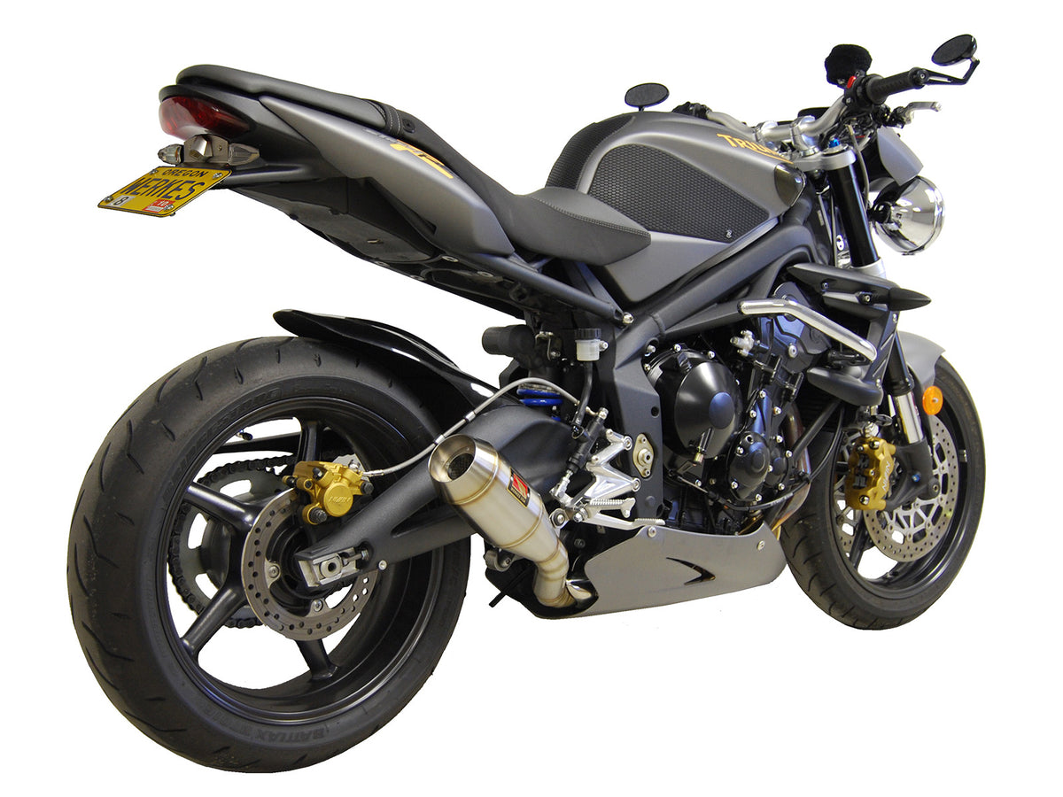 Triumph Street Triple Slip On Exhaust 2008 2012 Competition Werkes