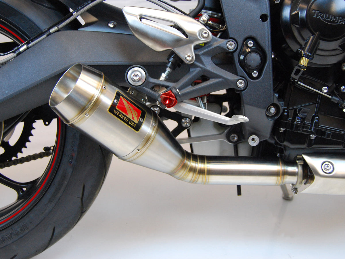Triumph Street Triple Slip-On Exhaust | Triumph GP Street