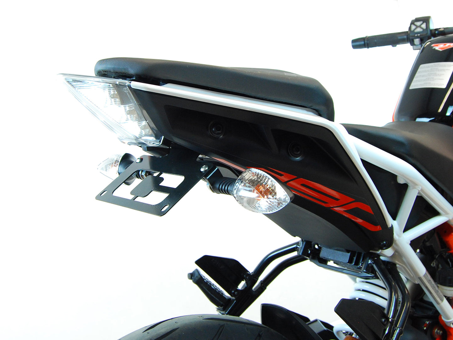 KTM Duke 390 Fender Eliminator Duke 390 Tail Tidy Competition Werkes